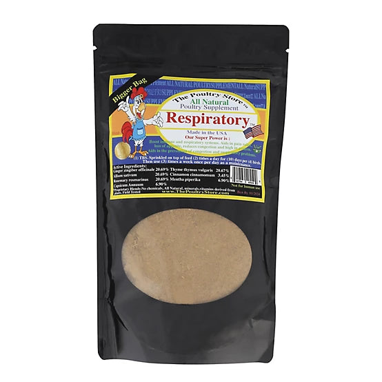 Respiratory: All Natural Supplement by Poutry store.