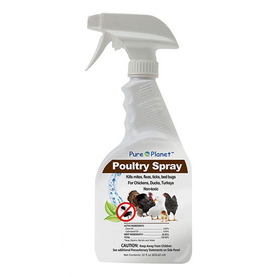 Pure Planet Poultry Spray (Treatment of mites and lice)