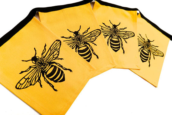 Honey Bee Prayer Flags